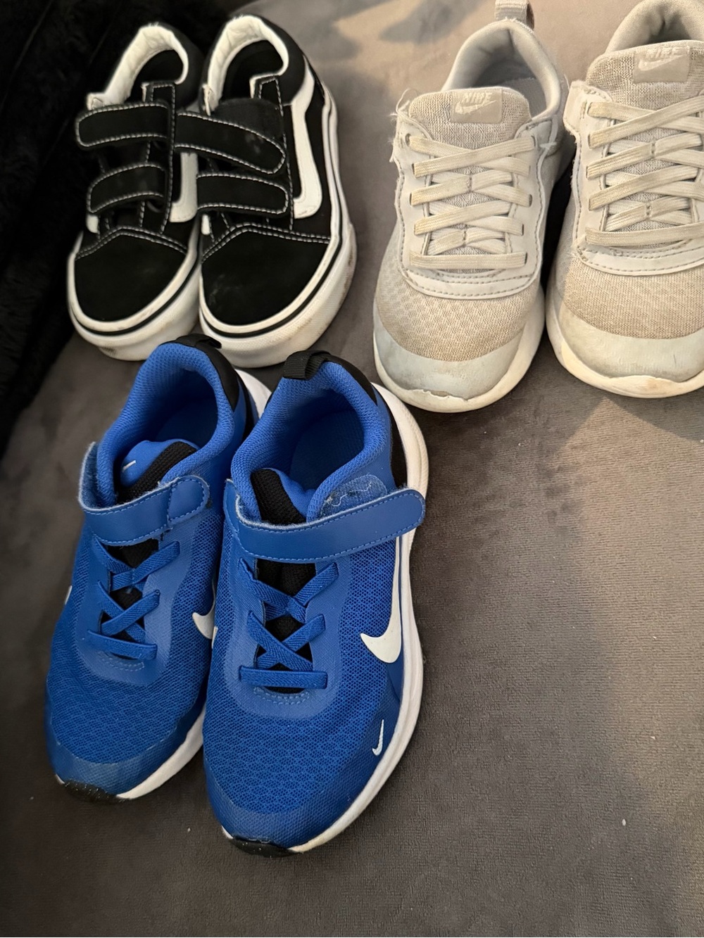 adidas Kids Royal Blue Velcro Athletic Sneakers